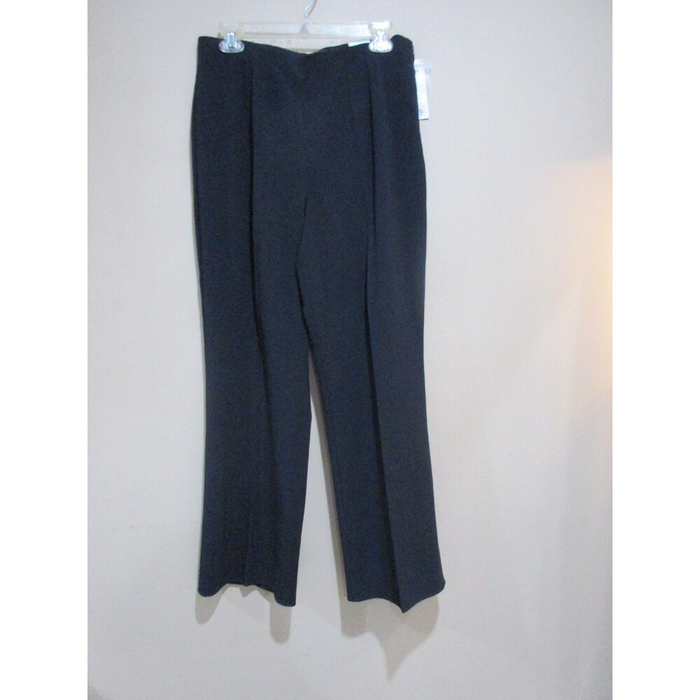 NWT East 5th Petite Essentials Trousers Women 16P Navy Blue MSRP 36.00